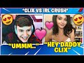 CLIX Super *NERVOUS* After His IRL Crush FLIRTS With Him In 1v1 Wagers (Fortnite Funny Moments)