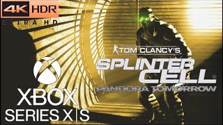 Tom Clancy's Splinter Cell Pandora Tomorrow : [ Xbox Series X ] : 4K Gameplay   HDR