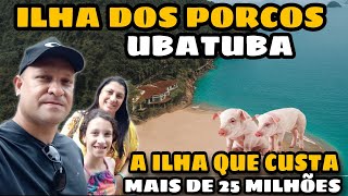🏖️ ILHA DOS PORCOS | ILHA ALMADA | TOUR EM UBATUBA-SP 🏖️ Ilha que custa mais de 25 Milhões