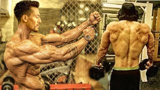 Tiger Shroff Looking Like a Beast. Watch Him Working Out In Gym| Workout Motivation | Bollywood Body