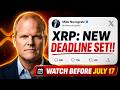 XRP CLARITY ALERT: New York Hearing Date Set - (Must Watch Before July 17)