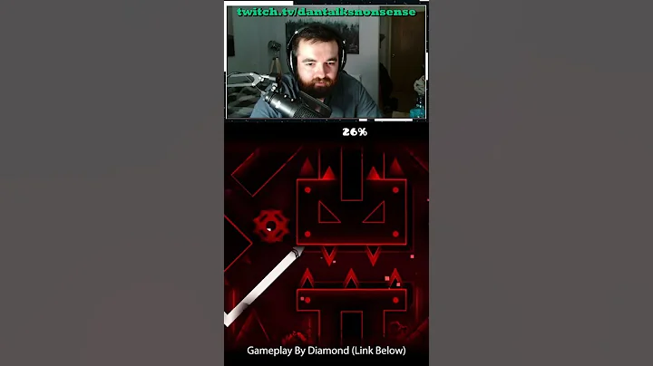 "This Level Doesn't Look So Bad"... HUHHH?!? Slaughterhouse Reaction 💀 #geometrydash #gaming #shorts