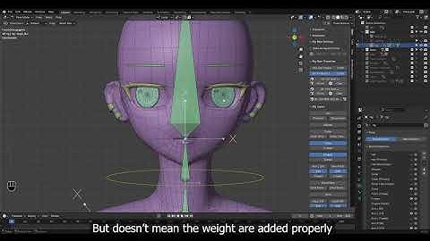Blender - Character Rigging with Rigify Part 07 | Weight Painting