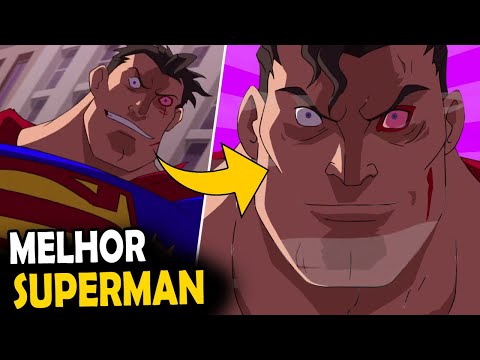 PERFEITA? A MELHOR ANIMAÇÃO DO SUPERMAN JÁ FEITA 