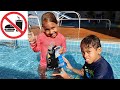 REGRAS DE CONDUTA para CRIANÇAS na PISCINA (part.2) Rules of Condut for Children | Gatinha das Artes