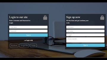Bootstrap Login Form Example - Create Login Form Bootstrap - Bootstrap Login and Signup Form Code
