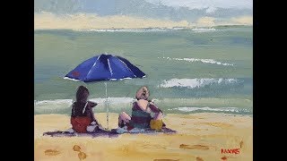 Learn To Paint TV E99 "Beach Bums" Figure Painting For Beginners