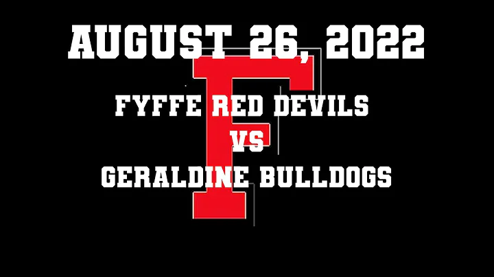 Fyffe Red Devils vs Geraldine Bulldogs - August 26...