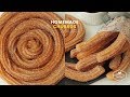 바삭바삭! ๑❛ڡ❛๑ 츄러스 만들기 : Homemade Churros Recipe : チュロス | Cooking tree