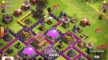 Skeleton Trap Attack Fly Clash of Clans
