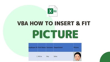 How to Insert and Fit a Picture into a Selected Cell Using Excel VBA