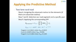 Applying the Predictive Method of the Highway Safety Manual on two-lane rural roads |  | UPV