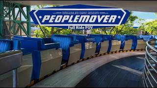 Magic Kingdom; Tomorrowland Transit Authority Peoplemover POV