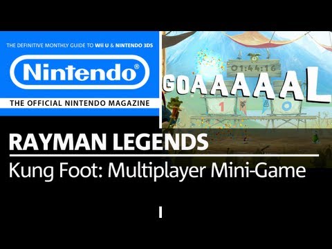 Rayman Legends Multiplayer Mini-game Hands-on - Kung Foot