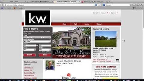 My Big 3 KW Websites - eEdge, eAgentC and White Pages