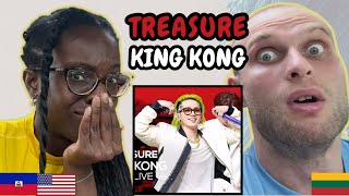 REACTION TO TREASURE (트레저) - KING KONG (Band LIVE Concert at it's Live) | FIRST TIME WATCHING