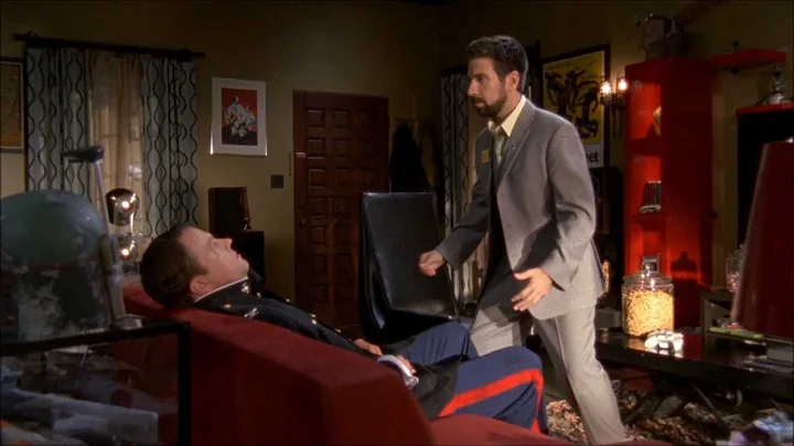 Chuck S04E05 | Morgan trying to wake Casey up [Ful...