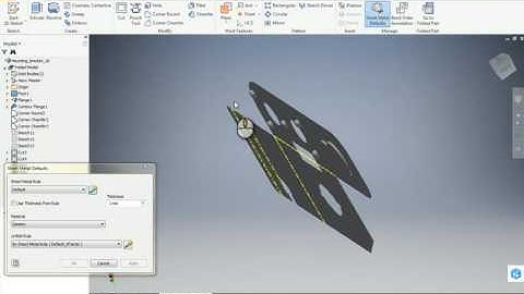 Inventor Sheet Metal Punch Representations