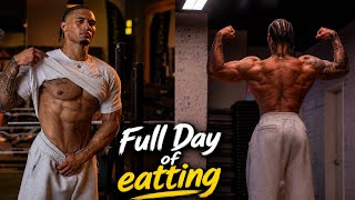 FULL DAY OF EATING TO GET 6% BODYFAT | LEG DAY & MY FULL STACK 