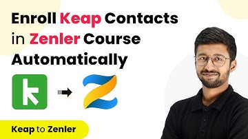 How to Enroll New Infusionsoft (Keap) Contacts in a Zenler Course Automatically