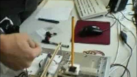 pencil balancer using DVS silicon retinas