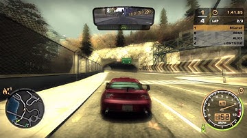 Need for Speed Most Wanted Lap Knockout Bayshore on AI mode