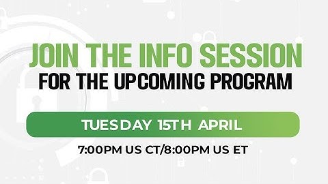 Cyber GRC Information Session