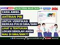 Cara Ambil ANTRIAN PIN Untuk Verifikasi Berkas Di SMA/SMK! Jangan Lupa Lakukan Ini | SPMB Jatim 2026