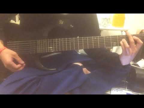 不協和音の間奏部分にギターソロを加えてみた。I added a guitar solo to the interlude of the fukyouwaon.