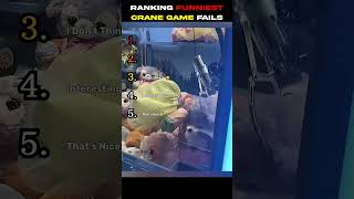 RANKING FUNNIEST CRANE GAME FAILS