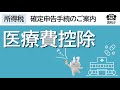 医療費控除の入力方法