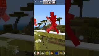 Minecraft mutant whither skeleton vs mutant iron man #minecraft #shorts