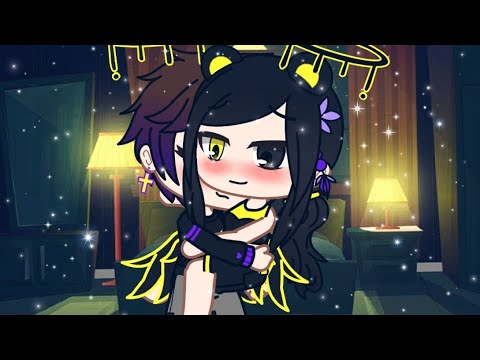 (night 🌙)meme gacha life FNAF {Chris x Cassidy}