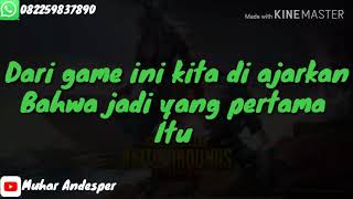 KATA-KATA (quotes) GAMERS PUBG MOBILE /STORY WA #1