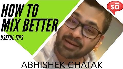 What is audio mixing and how to become better at it | Abhishek Ghatak || S10 E58 || converSAtions