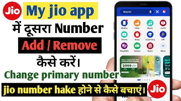 my jio app me dusre number kaise add kare|my jio app me 2 account kaise banaye