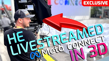 EXCLUSIVE: Behind the 3D Stereoscopic Live-Stream of Meta Connect  2024 ft. Elnar Mukhamediarov