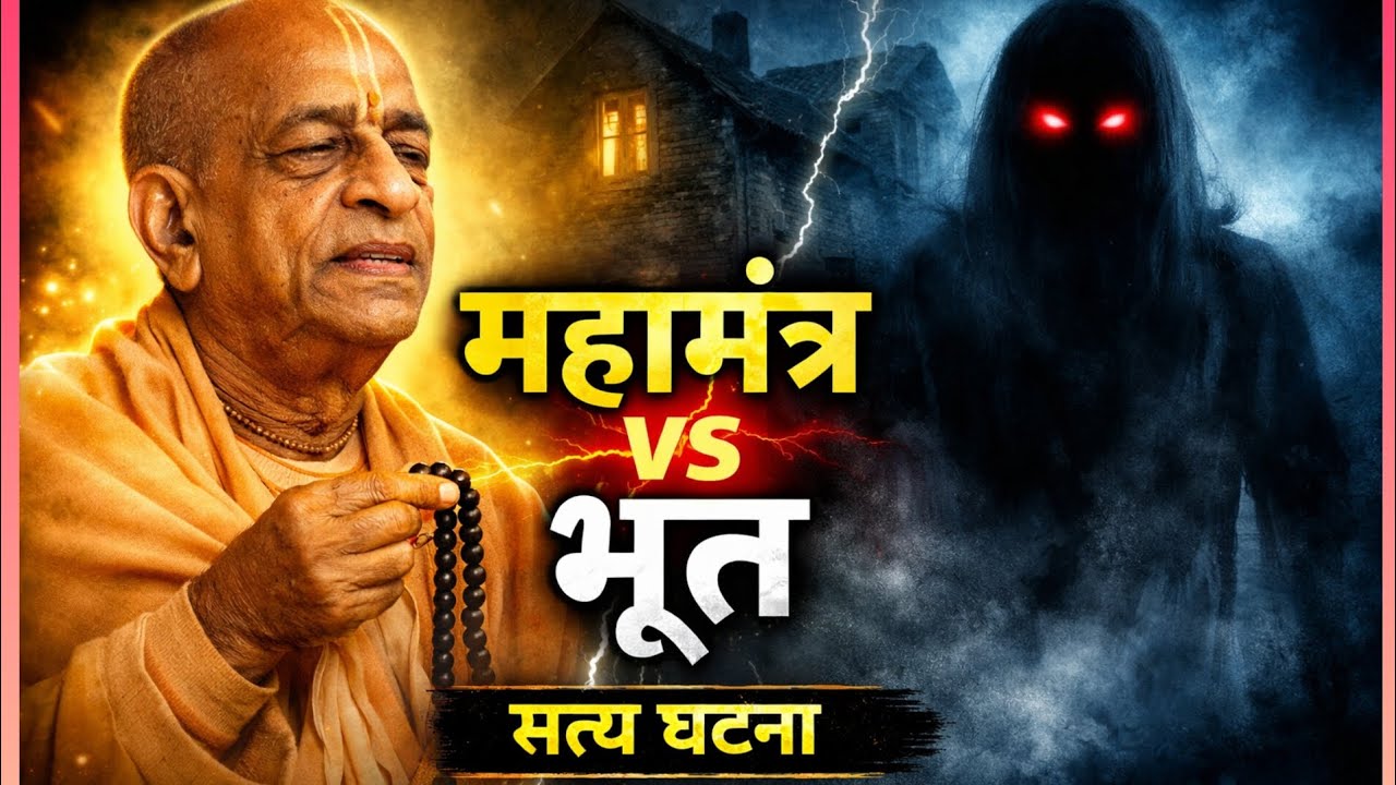 महामंत्र vs भूत | सच्ची घटना जिसने सबको हिला दिया #prabhupada #realstory 