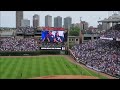 7th Inning Stretch - Cubs vs Red Sox