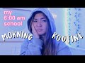 my REAL school morning routine for 2021 (6:00 am edition)