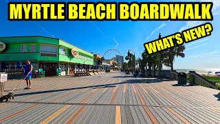 Whats NEW on the Myrtle Beach Boardwalk in June! Full Tour!