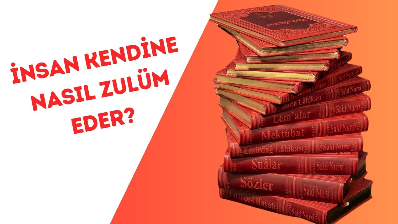 İnsan  Kendine Nasıl Zulüm Eder? |Takdim Ali Çetinkaya