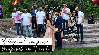 Bollywood Surprise Proposal in Toronto | Flash Mob Proposal by Girl |  (Warning: YOU MAY CRY!)