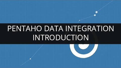 Introduction Pentaho Data Integration | Edureka