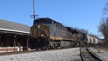 CSX CM44AH 7219 w/ Nice K5H Leads Tiny Manifest Q584-01 on 3/1/22