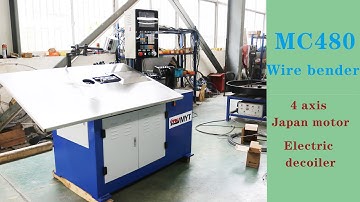 MYT® Automatic wire bending machine for sale | 2D wire bender from China manufacturer