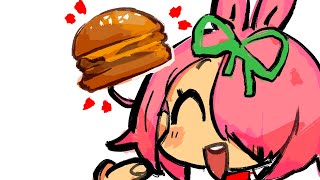 double hamburger please