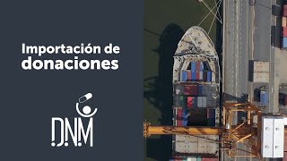 IMPORTACIÓN DE DONACIONES