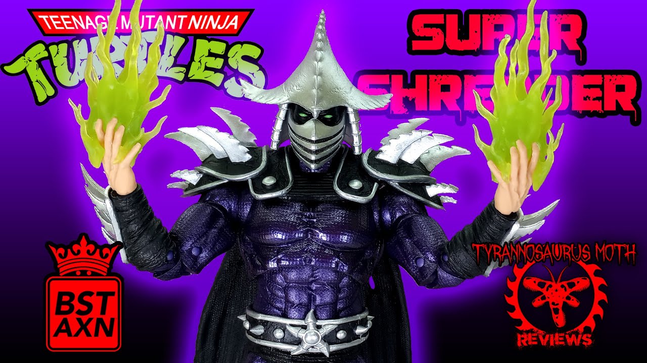 Teenage Mutant Ninja Turtles BST AXN XL Super Shredder (Glow-in-the-Dark)  SDCC 2023 Exclusive