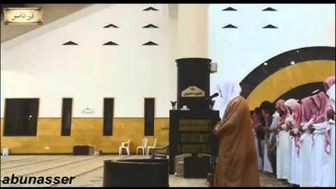 تلاوة نادرة وخاشعه للشيخ ياسر الدوسري